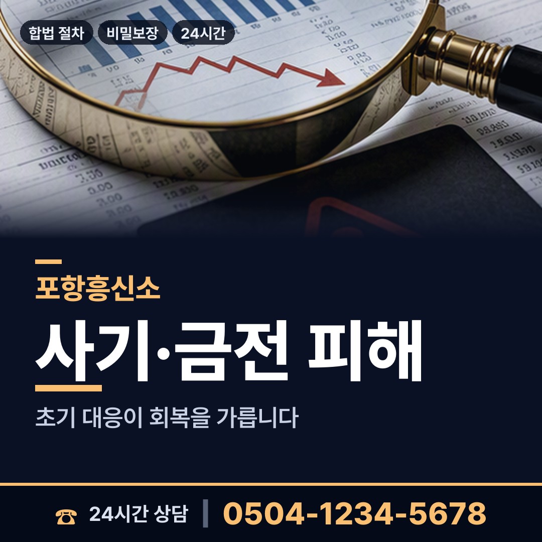 포항 제철동 신원조회 상담 안내